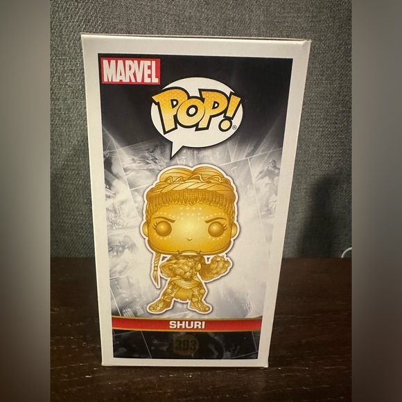 Funko Pop! Marvel Studios SHURI #393 NYCC 2018 Fall Convention Limited Edition - Picture 4 of 6